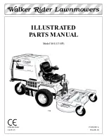 Предварительный просмотр 1 страницы Walker MS (13 HP) Illustrated Parts Manual