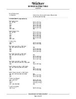 Preview for 18 page of Walker MT, MTL, MTEFI, MTLEFI Detailed Instructions