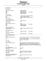 Preview for 19 page of Walker MT, MTL, MTEFI, MTLEFI Detailed Instructions