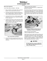 Preview for 27 page of Walker MT, MTL, MTEFI, MTLEFI Detailed Instructions