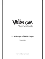 Walkercam S1 User Manual предпросмотр