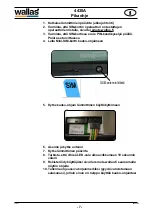 Preview for 7 page of wallas 4430A Installation And Operation Instruction Manual