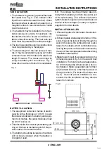 Preview for 4 page of wallas M40 Installation, Operation And Service Instructions