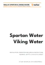 Preview for 1 page of wallas Spartan Installation, Operation And Service Instructions