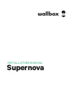 Wallbox Supernova Installation Manual preview