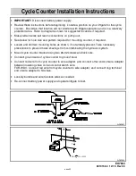 Предварительный просмотр 62 страницы Waltco Lift BZ-33 Installation Manual
