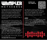 Preview for 2 page of Wampler METAVERSE Quick Reference Manual