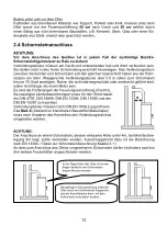 Preview for 13 page of Wamsler TYP10880 VISION User Instruction