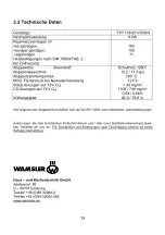 Preview for 19 page of Wamsler TYP10880 VISION User Instruction