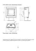 Preview for 74 page of Wamsler TYP10880 VISION User Instruction