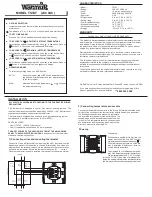 Preview for 2 page of Wamup TSTAT User Manual