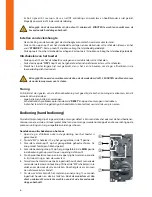 Preview for 6 page of WANDERS Balsa 75 User Manual And Installation Manual