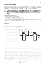 Preview for 21 page of WANDERS Mata User Manual And Installation Manual