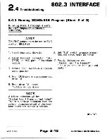 Предварительный просмотр 58 страницы Wang 200 Series Maintenance Manual