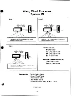 Предварительный просмотр 14 страницы Wang 928 Maintenance Manual