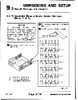 Предварительный просмотр 110 страницы Wang PC 240 Maintenance Manual