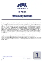 Предварительный просмотр 4 страницы WANHAO DUPLICATOR 9 Instruction Manual