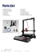 Предварительный просмотр 8 страницы WANHAO DUPLICATOR 9 Instruction Manual