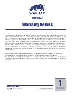 Preview for 4 page of WANHAO Duplicator I3V2 Instruction Manual