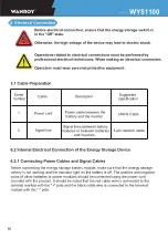 Предварительный просмотр 16 страницы Wanroy WY51100 User Manual