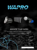 Предварительный просмотр 1 страницы WAPRO WAGATE KVI 110 Installation & Maintenance