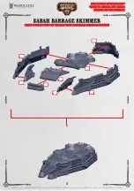 Preview for 3 page of WARCRADLE STUDIOS DYSTOPIAN WARS MANDJET HEAVY SKIMMER Assembly Instructions Manual