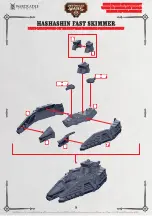 Preview for 9 page of WARCRADLE STUDIOS DYSTOPIAN WARS MANDJET HEAVY SKIMMER Assembly Instructions Manual