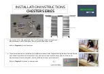 Wardrobes Online Chester Series Installation Instructions Manual preview