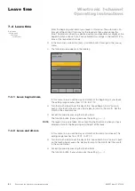 Preview for 84 page of WAREMA Wisotronic Operating Instructions Manual