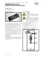 Предварительный просмотр 1 страницы WAREMA WMS Operating And Installation Instructions