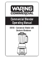 Waring BB185 Operating Manual preview
