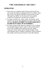 Предварительный просмотр 4 страницы Waring IC70 Instructions/Recipe Book