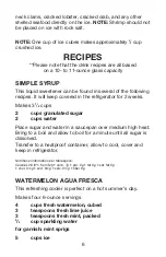 Preview for 7 page of Waring IC70 Instructions/Recipe Book