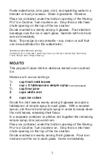 Предварительный просмотр 8 страницы Waring IC70 Instructions/Recipe Book