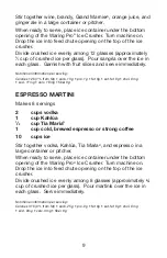 Предварительный просмотр 10 страницы Waring IC70 Instructions/Recipe Book