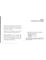 Предварительный просмотр 9 страницы Waring Ice Cream Parlor Instructions Manual