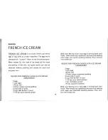 Предварительный просмотр 12 страницы Waring Ice Cream Parlor Instructions Manual