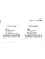 Предварительный просмотр 13 страницы Waring Ice Cream Parlor Instructions Manual