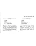 Предварительный просмотр 15 страницы Waring Ice Cream Parlor Instructions Manual