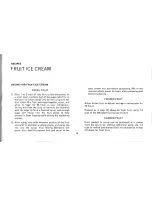 Предварительный просмотр 18 страницы Waring Ice Cream Parlor Instructions Manual