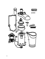 Предварительный просмотр 10 страницы Waring JE2000 User Manual