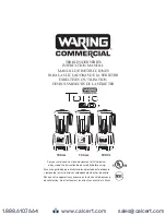 Waring Torq 2.0 TBB145 Instruction Manual preview
