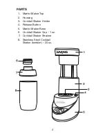 Preview for 5 page of Waring WM007 Instruction And Recipe Book