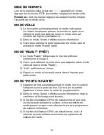 Preview for 51 page of Waring WMO90 Instruction Booklet