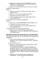 Preview for 56 page of Waring WMO90 Instruction Booklet