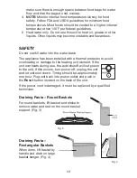 Предварительный просмотр 10 страницы Waring WPC100 Manual