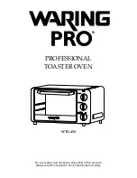 Waring WTO450 Instructions Manual preview