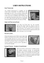 Preview for 4 page of WarmFlow U Series User Instructions
