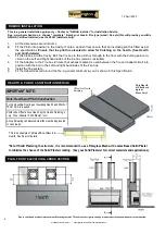 Preview for 4 page of Warmington Gas Nouveau SN 1100 Installation Instructions Manual