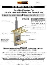 Warmington SG-EG 600 Installation Instructions Manual preview